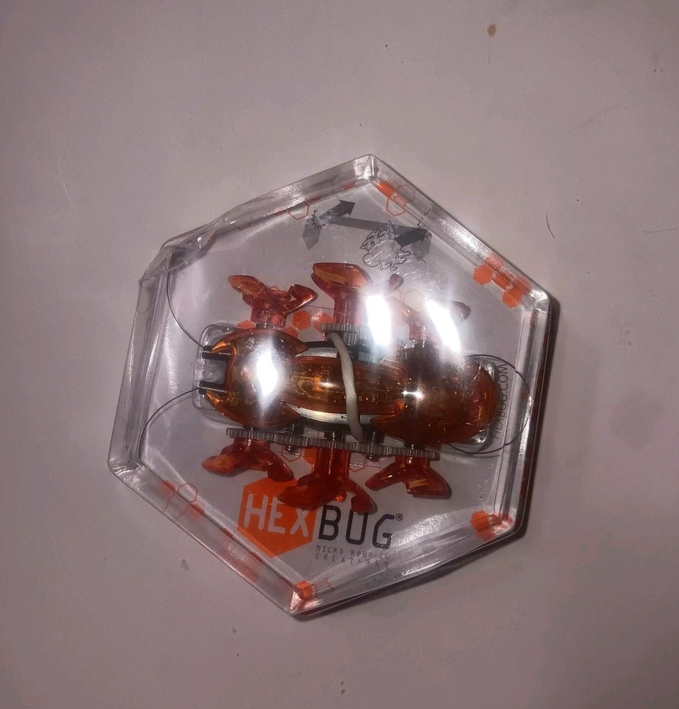 new Hexbug Orange Ant Micro Robotic Creature Hex Bug High Speed Loot Crate toy