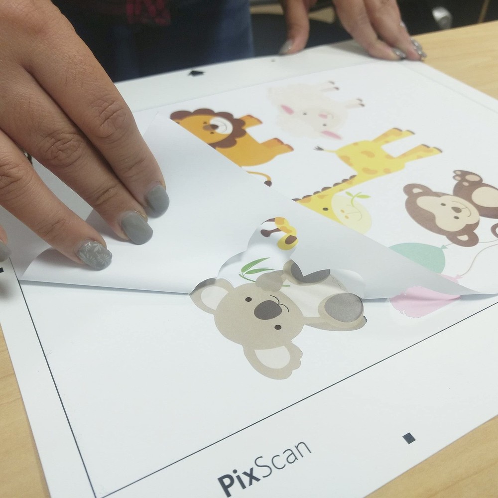 Pixscan Cutting Mat 8.5x11.5 Multicolor Cutting Tool for Crafting Projects