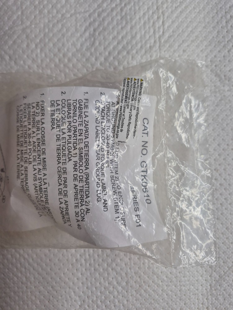 SQUARE D GTK0610 Equipment Grounding Kit