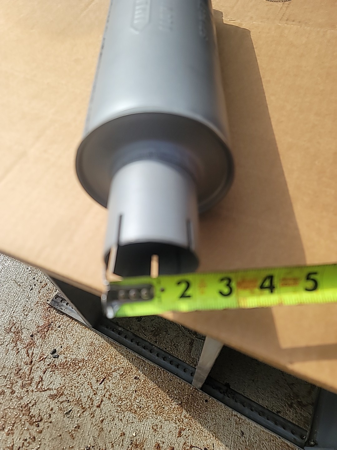 Muffler Case 430 530 430 530 530 430 530 600 530 430 530 G45287 Nos Made In USA