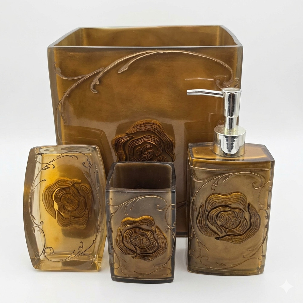 SH14 Rucci Gold Bath Set