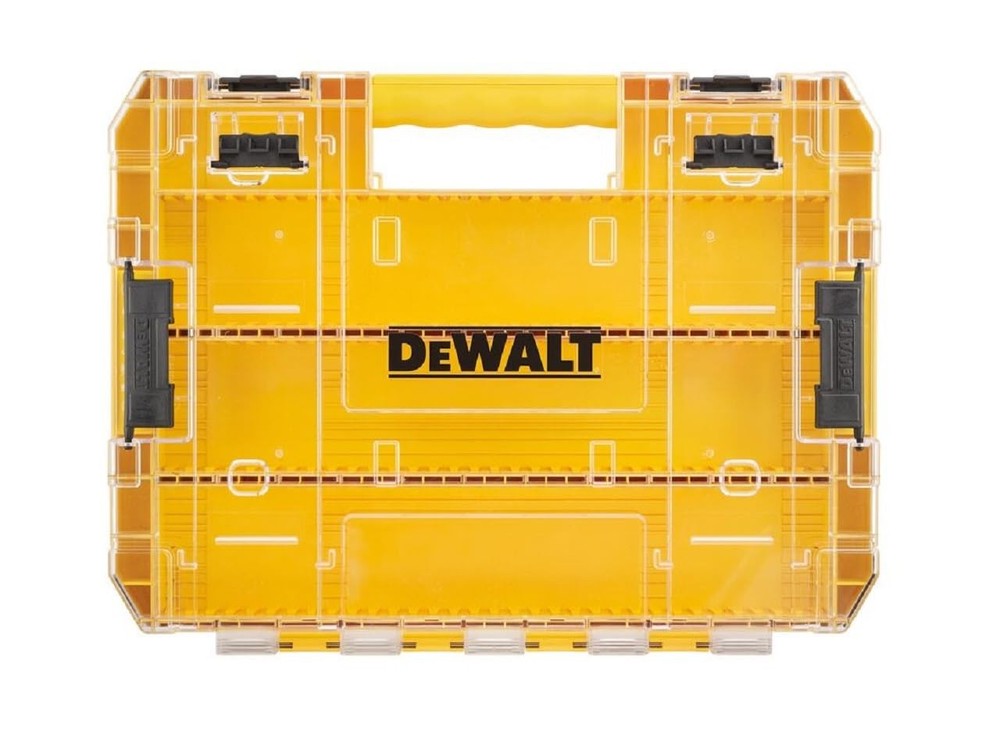 DEWALT Tough Case (Large) Organizer Tool Box Storage Case Tool Box Transparent L