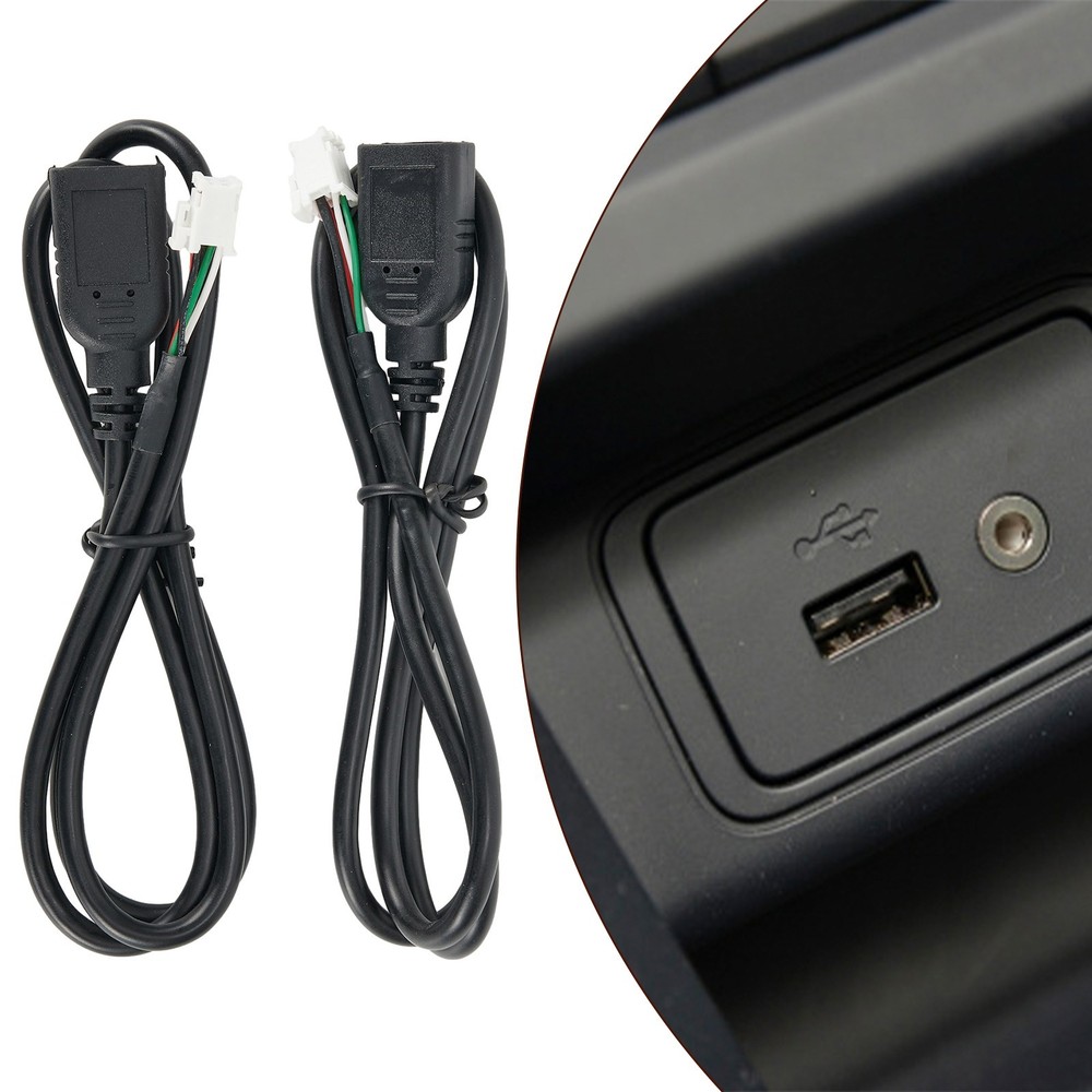 Car USB Cable Adapter 4Pin & 6Pin Connector Extension For Android Part