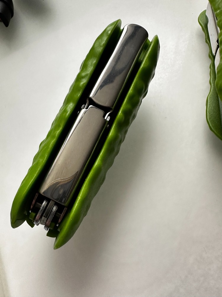 Pair FRED PICKLED Pickle Corkscrews Wine Openers
