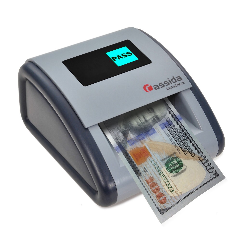 Cassida Instacheck Counterfeit Detector Automatic Money Read Checker