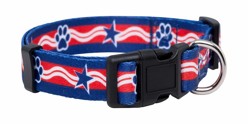 American Flag Dog Collar - Multiple Variations(S, M, L)