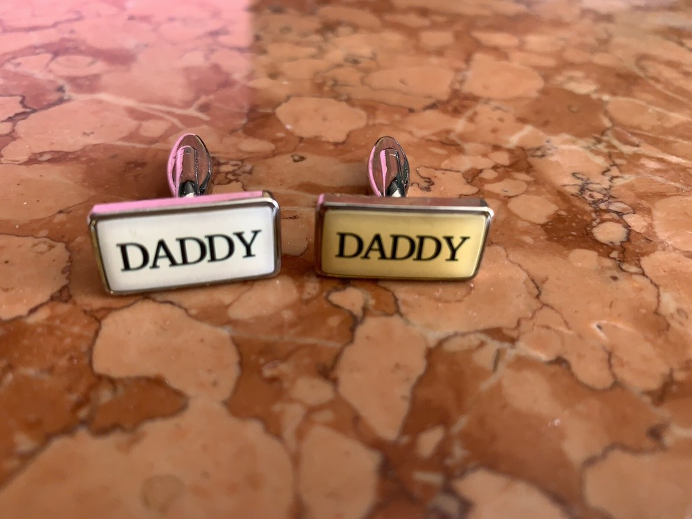 vintage cufflinks Daddy