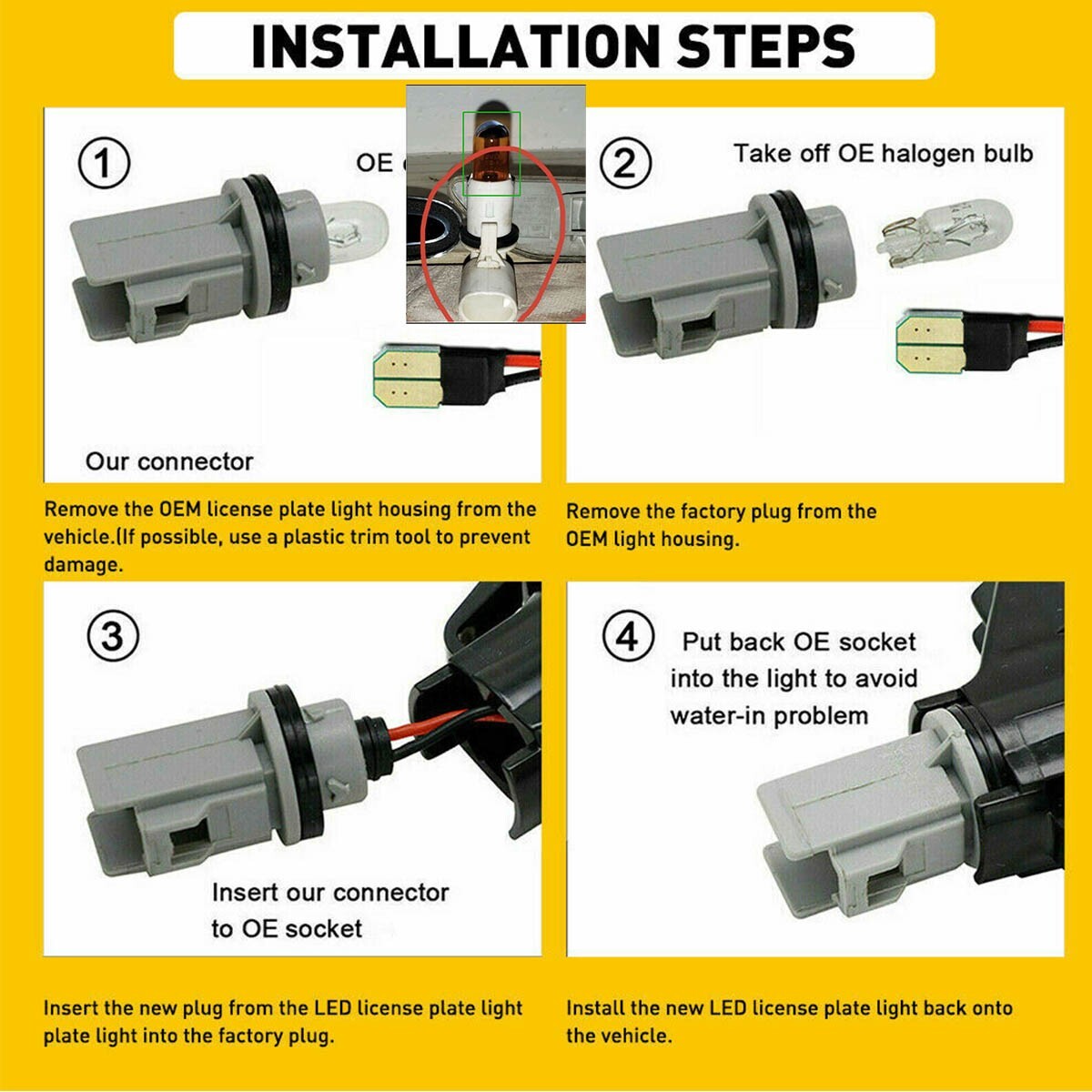 For Mini Cooper R55 R56 R57 R58 R59 LED Side Marker Light Flowing Turn Signal 2X
