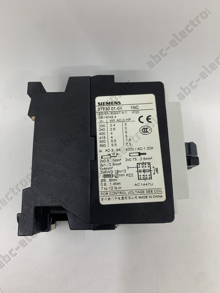 1PCS 3TF3001-0XM0 AC220V contactor