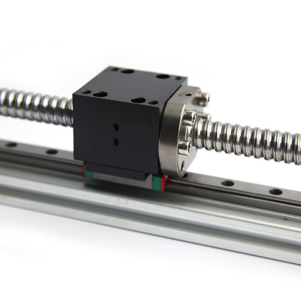 Manual Linear Rail Guide Actuator with Handwheel and Ball Screw Motion
