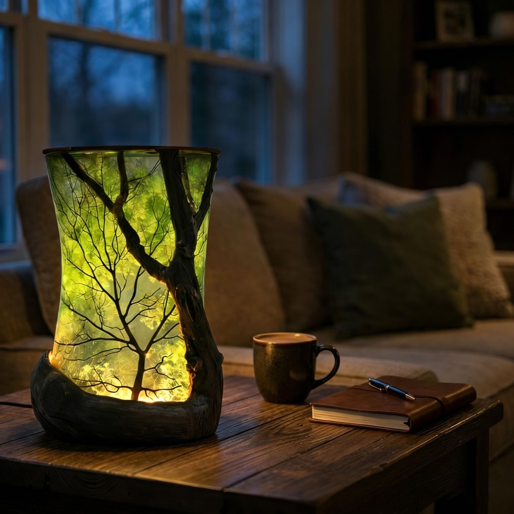 Enchanted Forest Nature-Inspired Ambient Lamp - Tree Branch Ambient Light