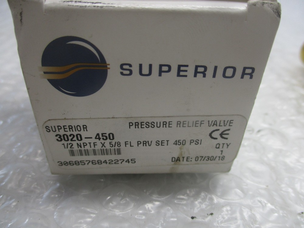 SUPERIOR 3020-450 VALVE NSMP