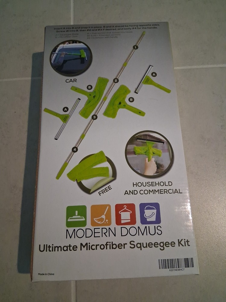 Ultimate Microfiber Squeegee Kit
