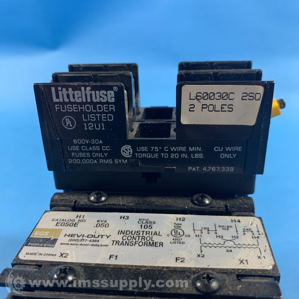 Sola E050E 0.05KVA Control Transformer 9824