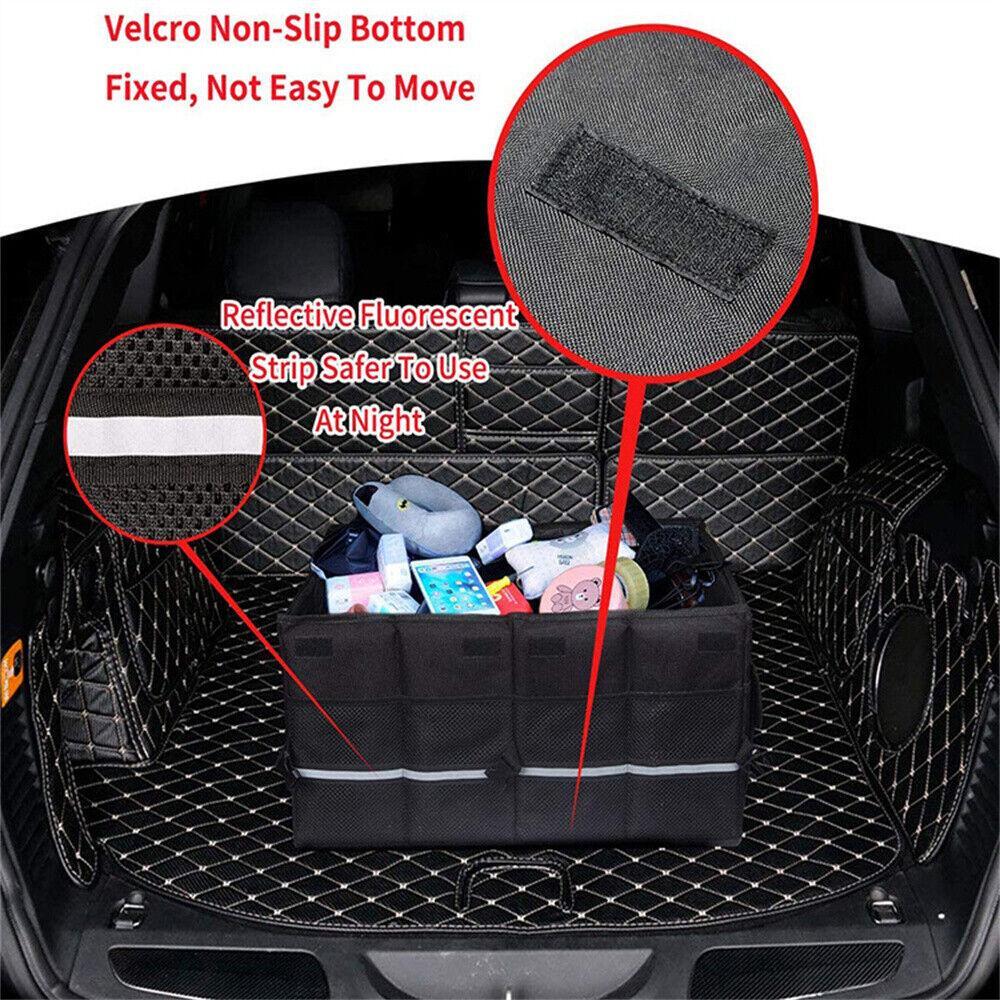 1pcs Car Trunk Multifunctional Tool Storage Box Foldable Off-Road Vehicle 60L