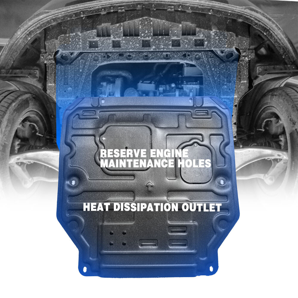 For 2019-2024 Cadillac XT4 Engine Under Cover Front Splash Shields