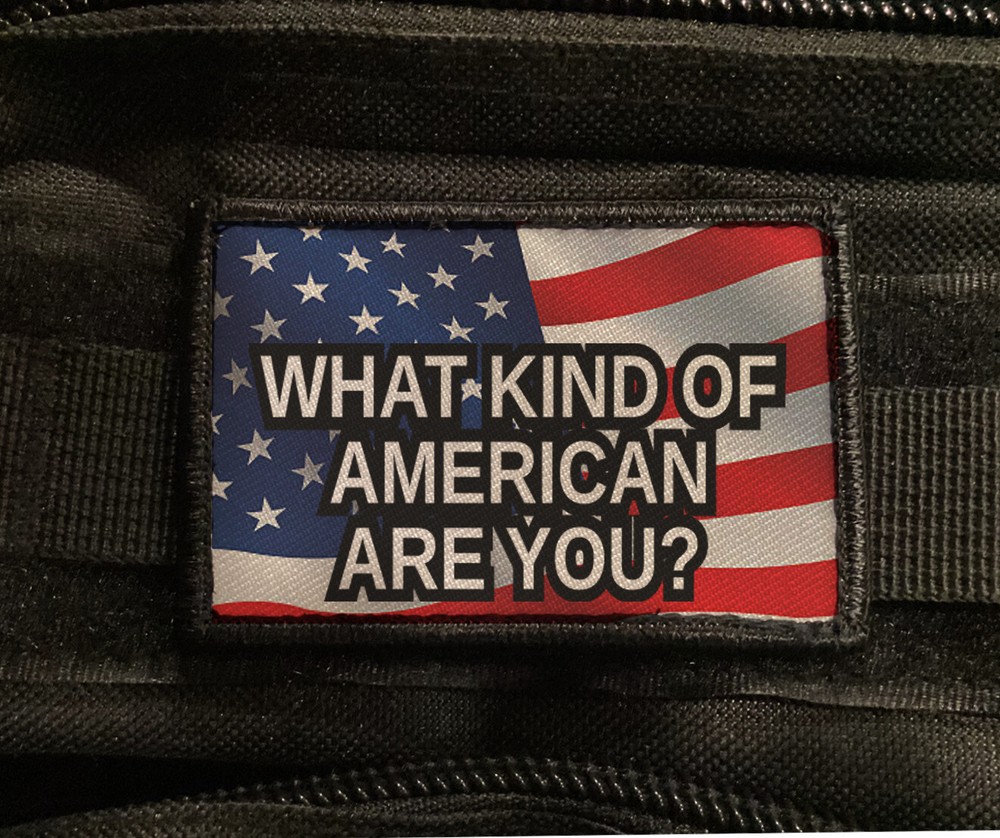 Trump Mug Shot Never Surrender Patch Morale Hook [sub]