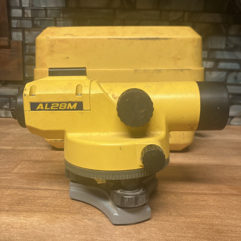 Spectra Precision AL28M Survey Construction Auto Level with Hard Case Untested