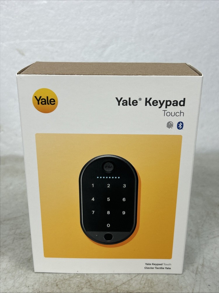 NEW Yale Keypad Touch Door Lock, Keyless Entry, Pin Code Fingerprint (AK-R4)
