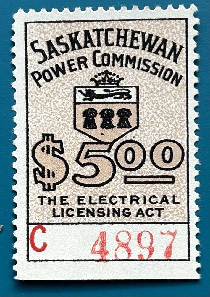 Lot52 Saskatchewan Law Stamp SE26 MNG