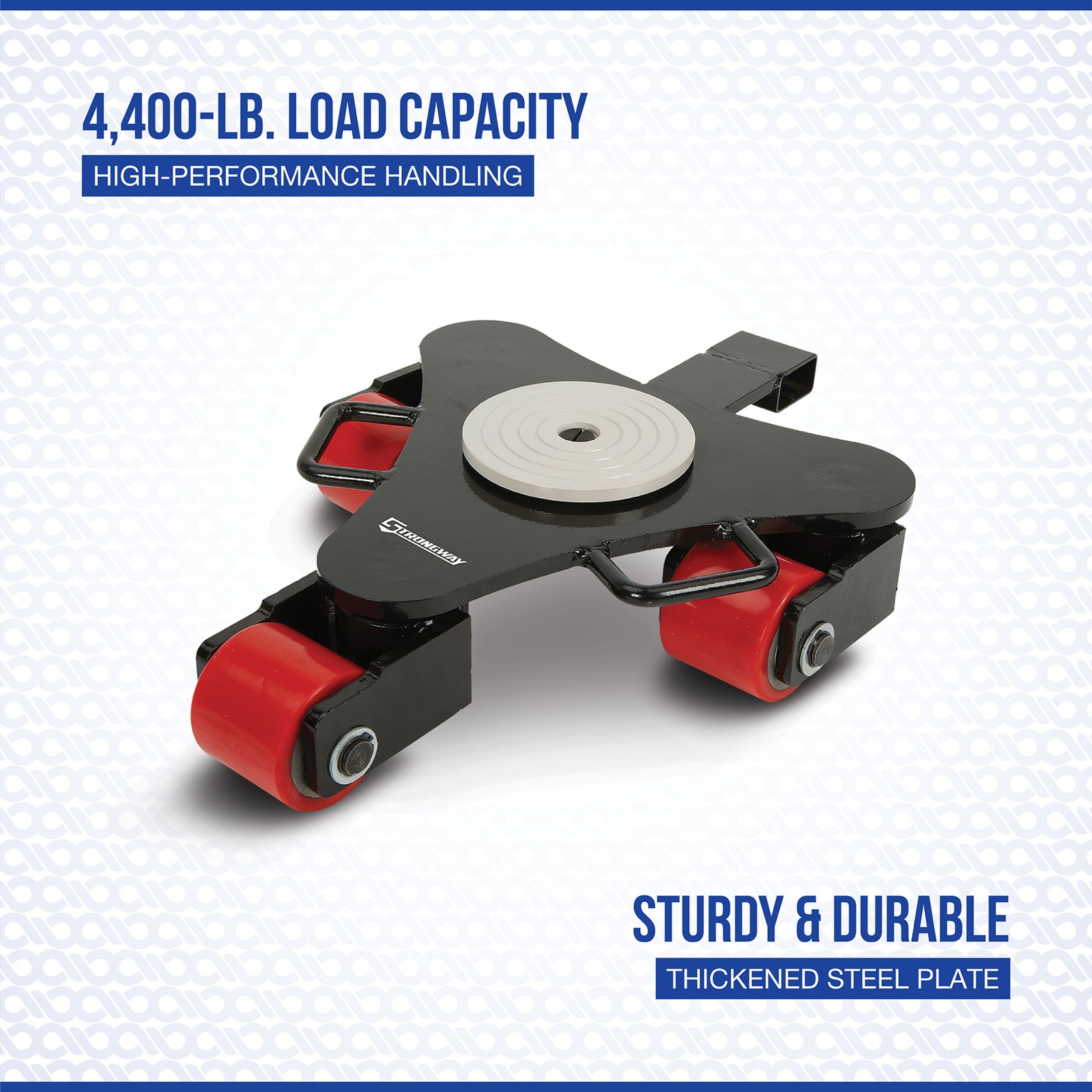 Strongway Multi-Directional Machinery Mover with 360° Rotation, 4400-Lb.