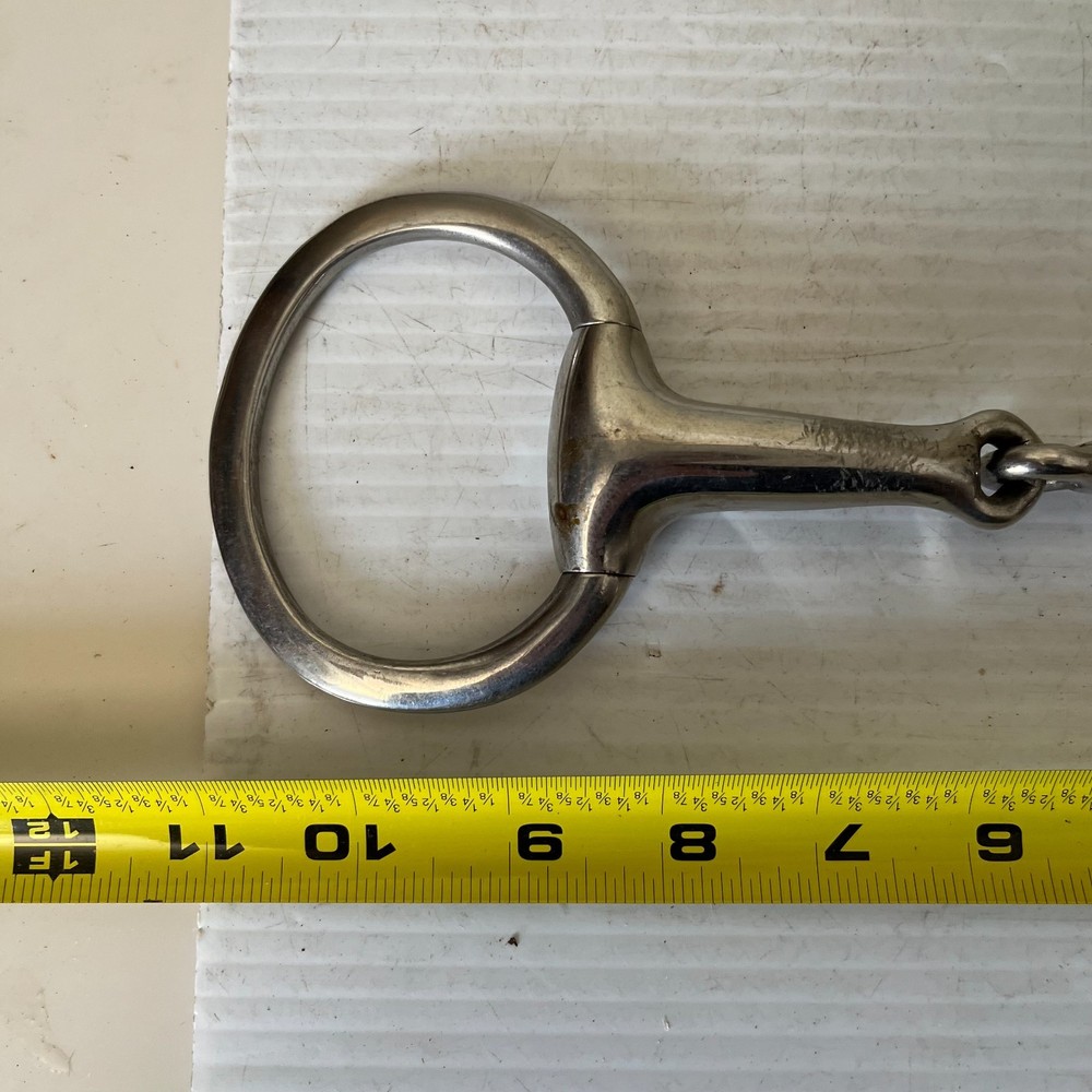 Stubben Single Jointed Eggbutt 5"