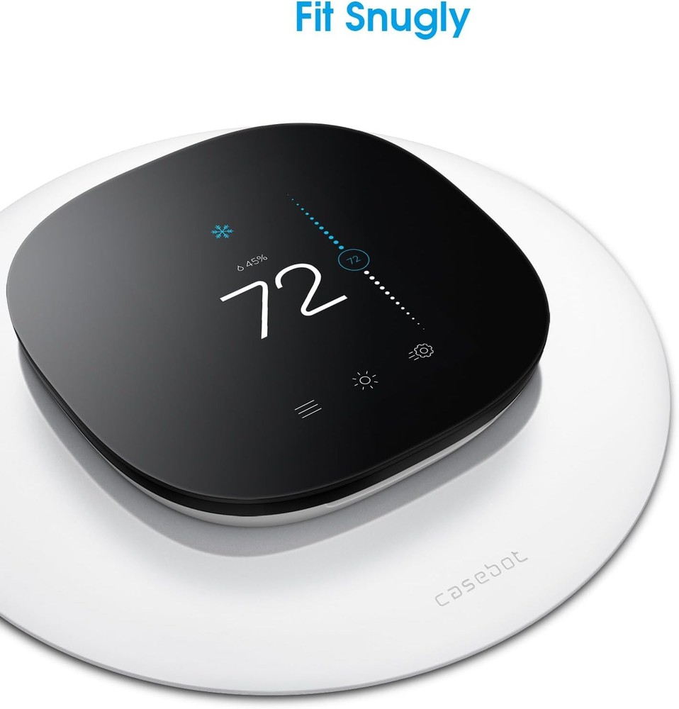 CaseBot Wall Plate for Ecobee3 Lite / SmartThermostat, White