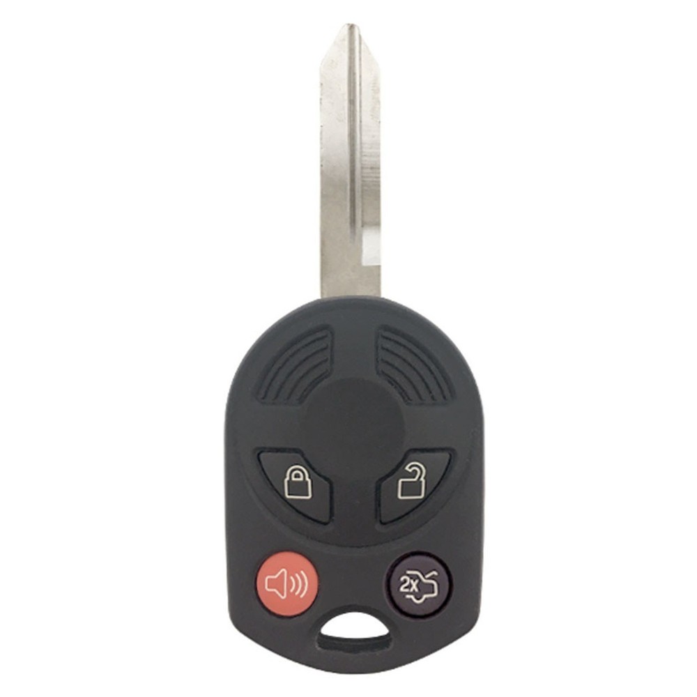 Remote Head Key Shell For Ford 4 Button OUCD6000022 Blade H75 With Pad