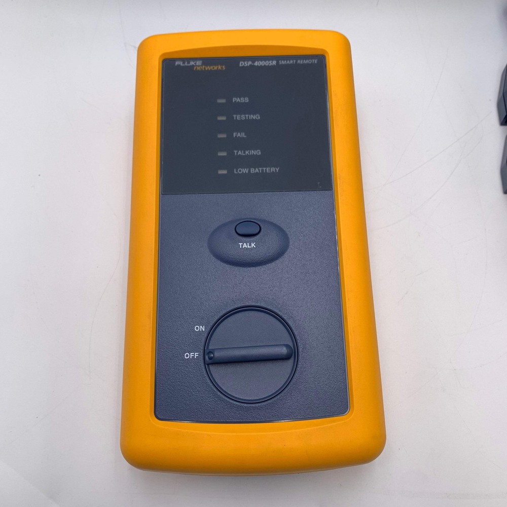 Fluke DSP-4000 Cable Analyzer & DSP-4000SR Smart Remote Bundle - Used *READ*