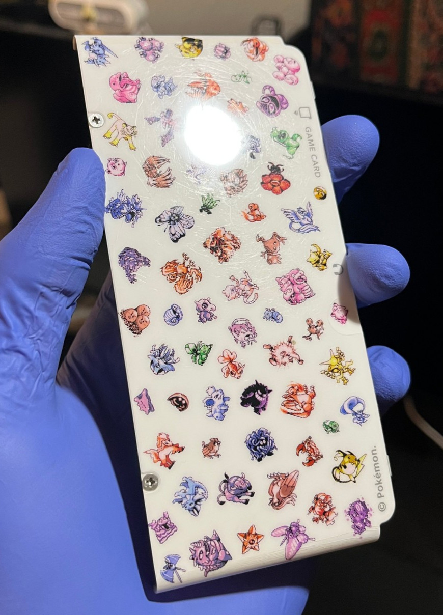 OEM "New 3DS" Pokemon Original 151 Kisekae Faceplates - Genunine Nintendo - Used