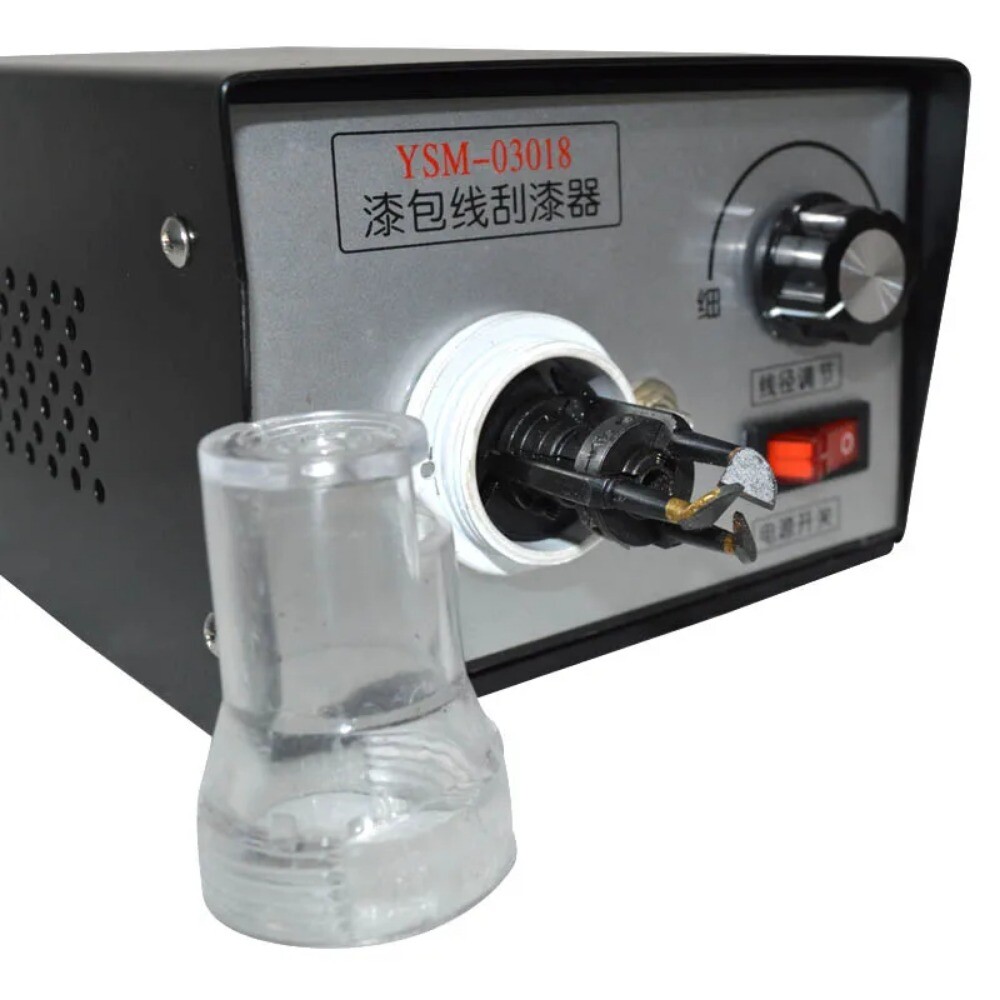 YSM-03018 1PC Enameled Wire Paint Scraper Machine Wire Stripping Machine