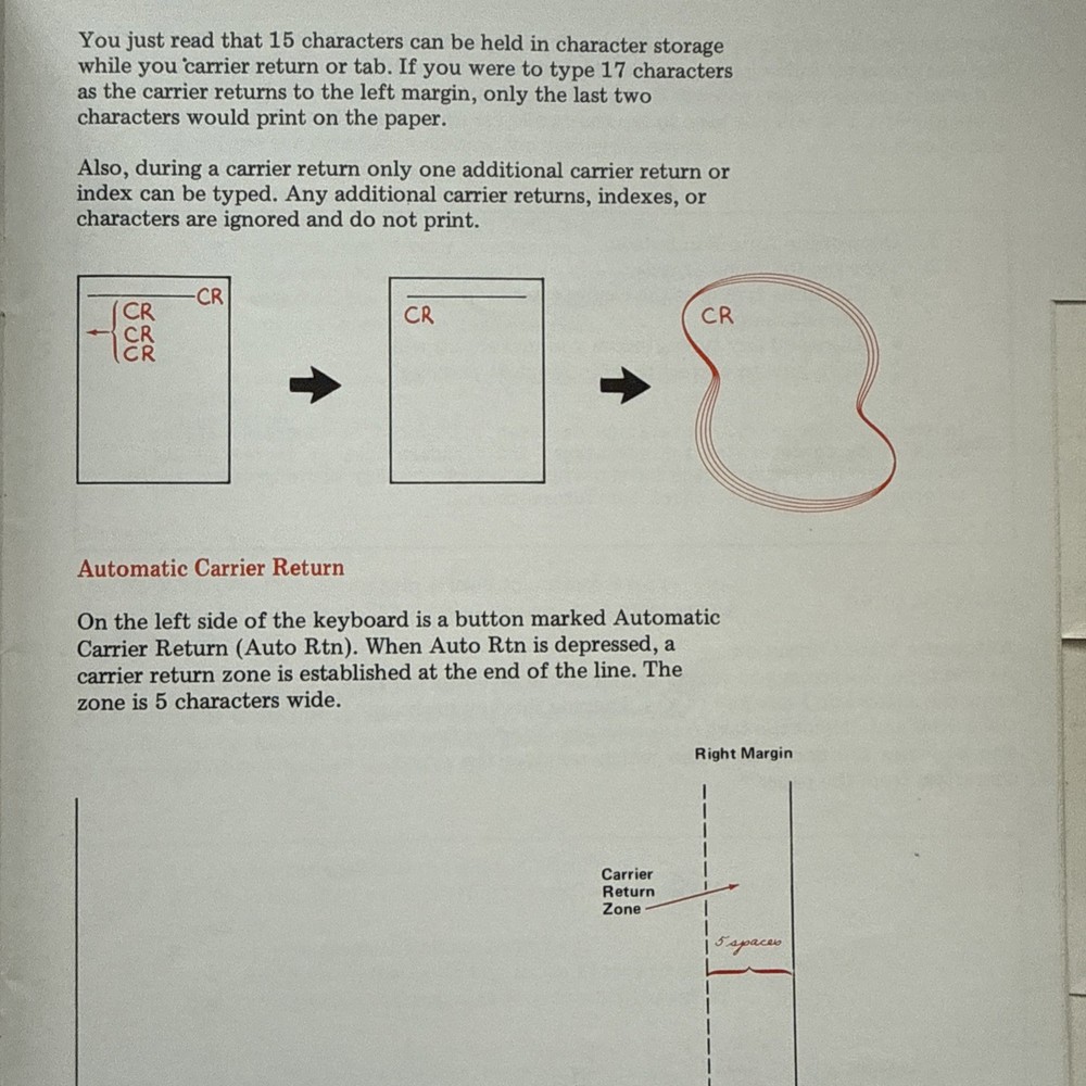 IBM Electronic Typewriter 60 Operating Manual