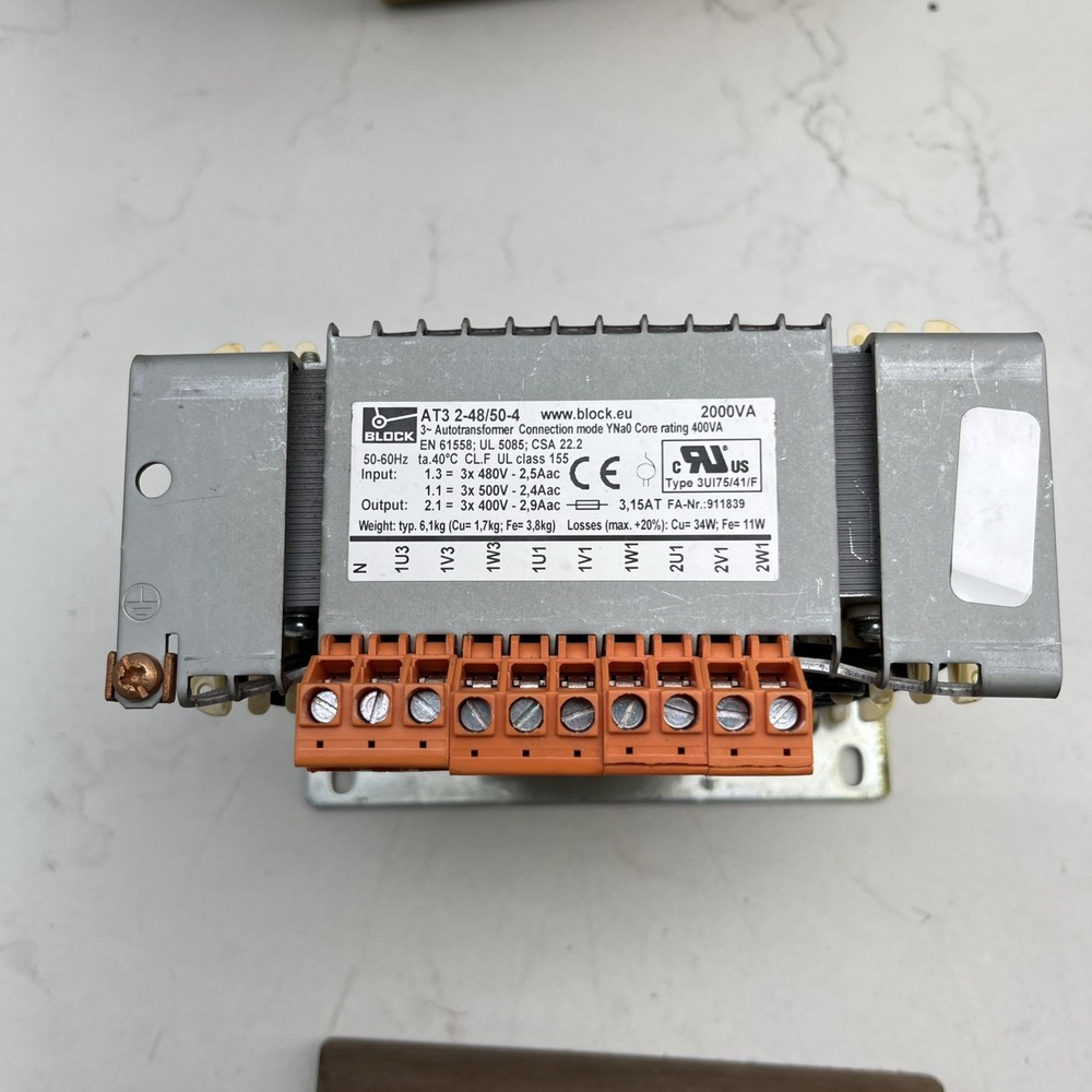 Block AT3 2-48/50-4 AutoTransformer
