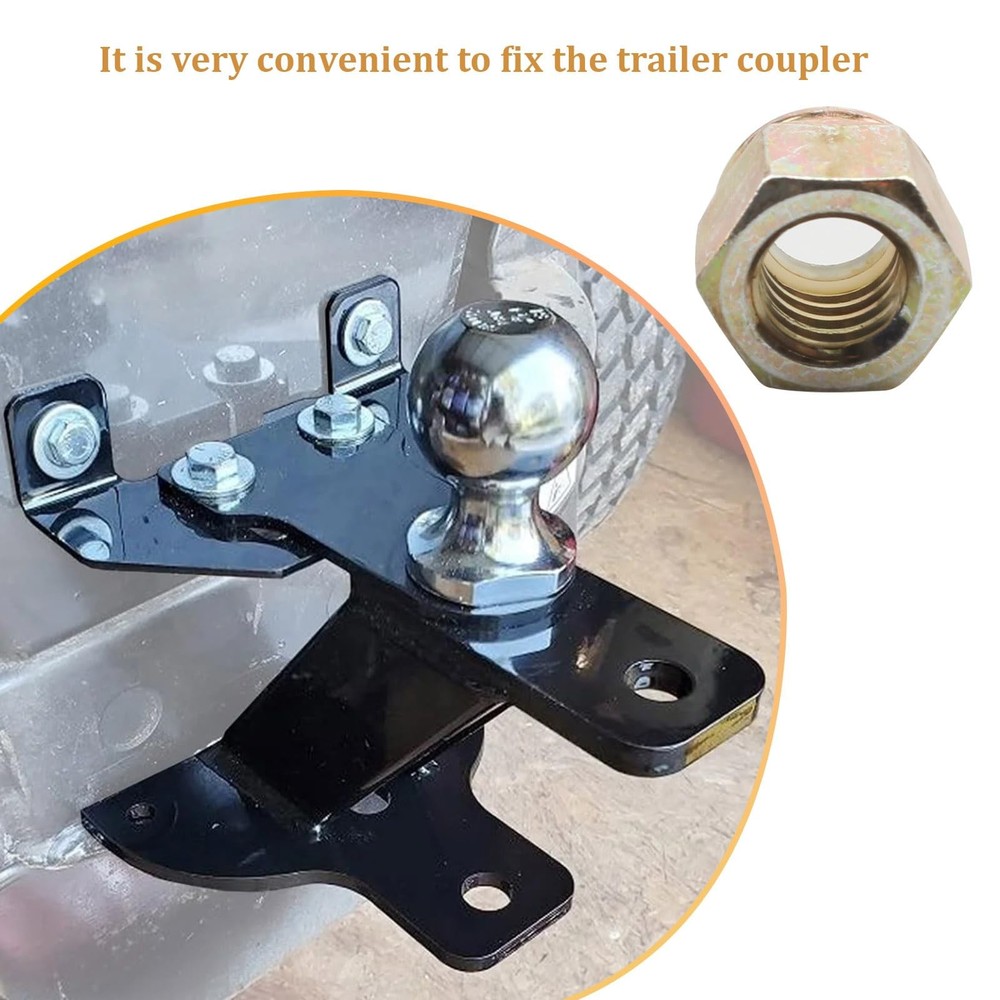 5/8-11 Grade 8 Coarse Lock Nuts -10 Pack