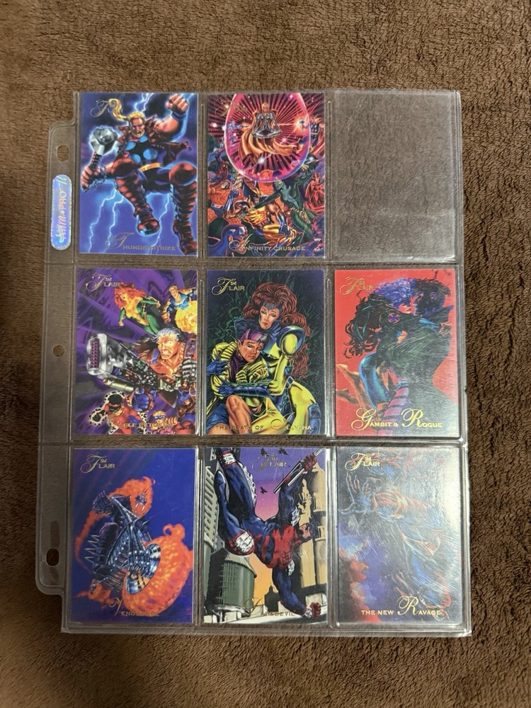 💎 MASSIVE 1994 FLAIR MARVEL COLLECTION - INVESTMENT GRADE 💎