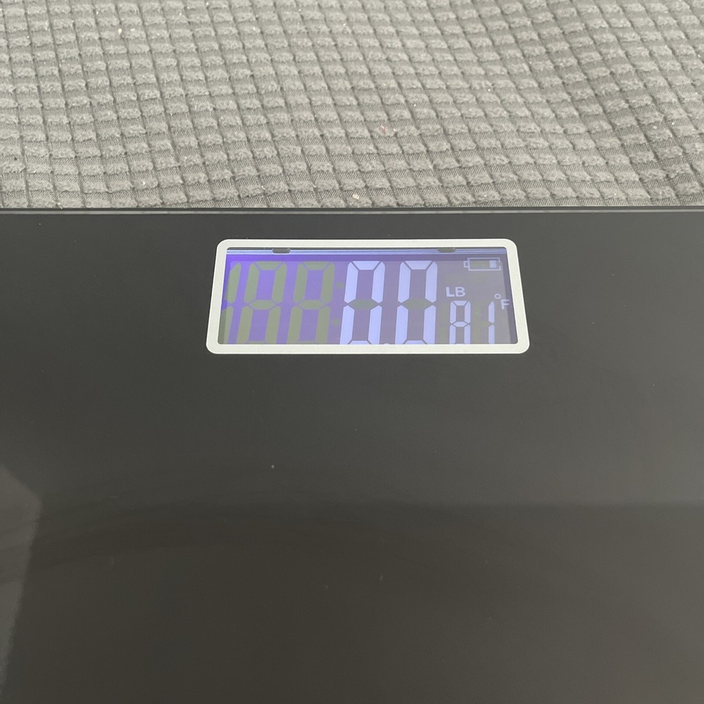 Digital Bathroom Scales - Black And Decker