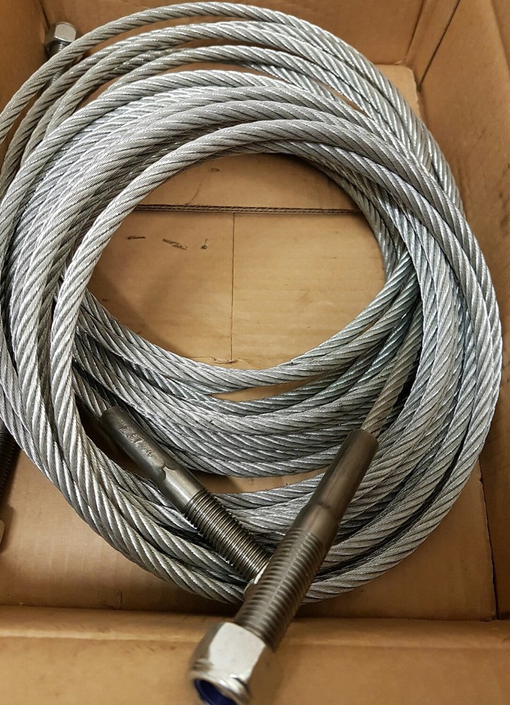 Automotech AS-6745 4 post Alignment lift ropes cables