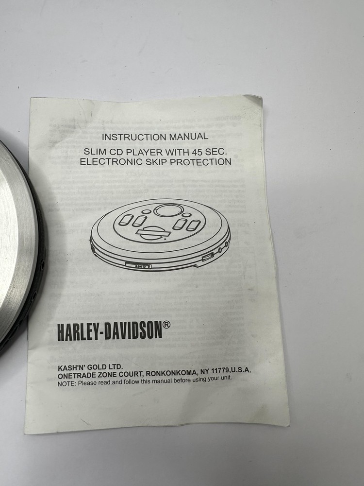 Harley-Davidson | Model: HDCDE45R Slim CD Player