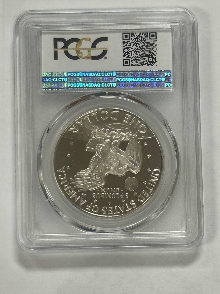 1972 S Dollar Eisenhower 40% Silver PCGS PR-69 DCAM Silver