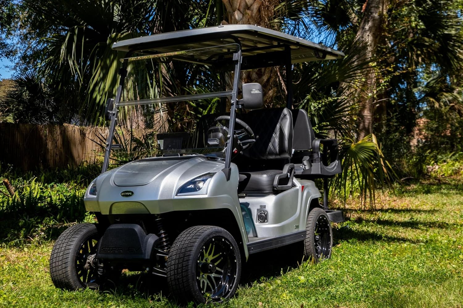 RedDot 1/4" Folding Golf Cart Windshield for STAR EV Sirius - Tinted