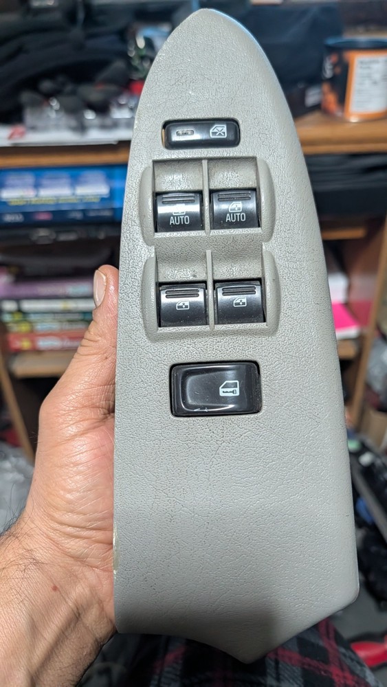 06-09 CHEVY TRAILBLAZER DRIVER LEFT SIDE MASTER POWER WINDOW SWITCH - 25867005