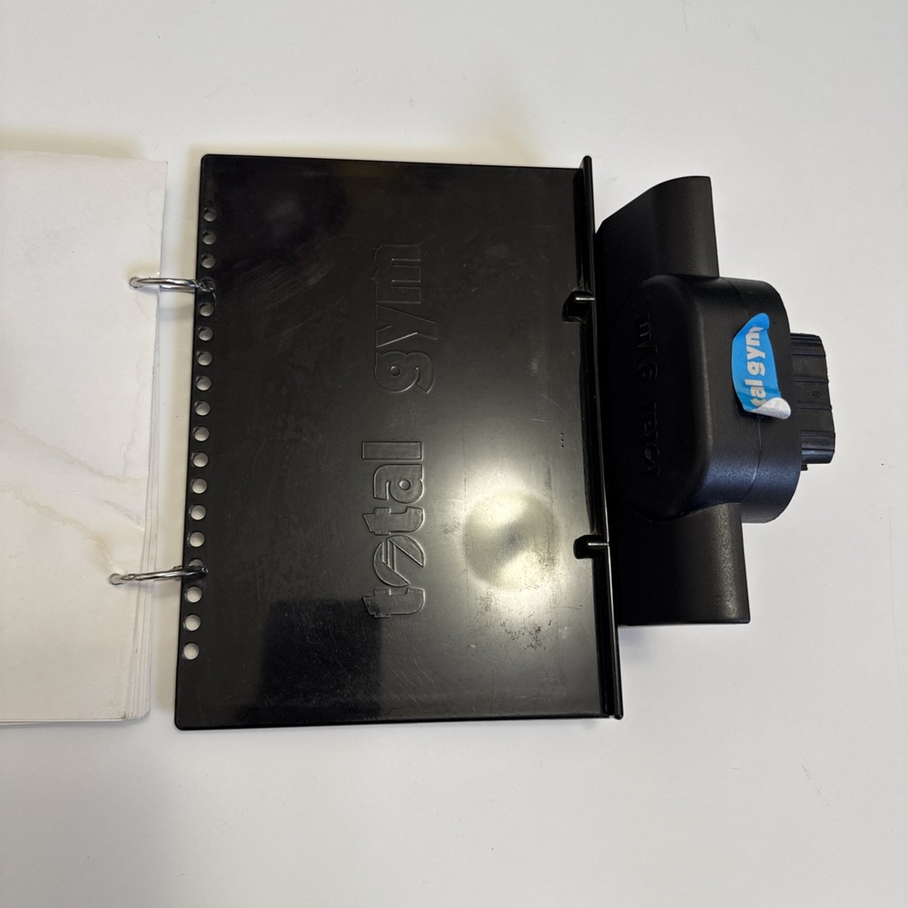 Total Gym Platinum Plus Flip Chart Cosmetic Damage