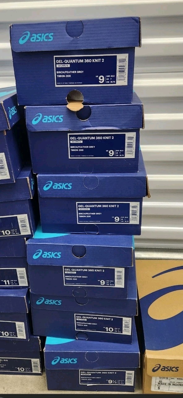 Asics gel quantum 360 knit 2 birch feather grey Women's Running Training Shoes