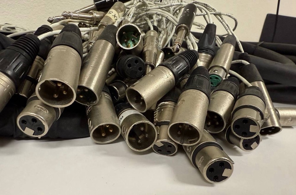 96-Point Audio Patch Panel 4×24 - Rackmount - Used Needs Minor Rewiring