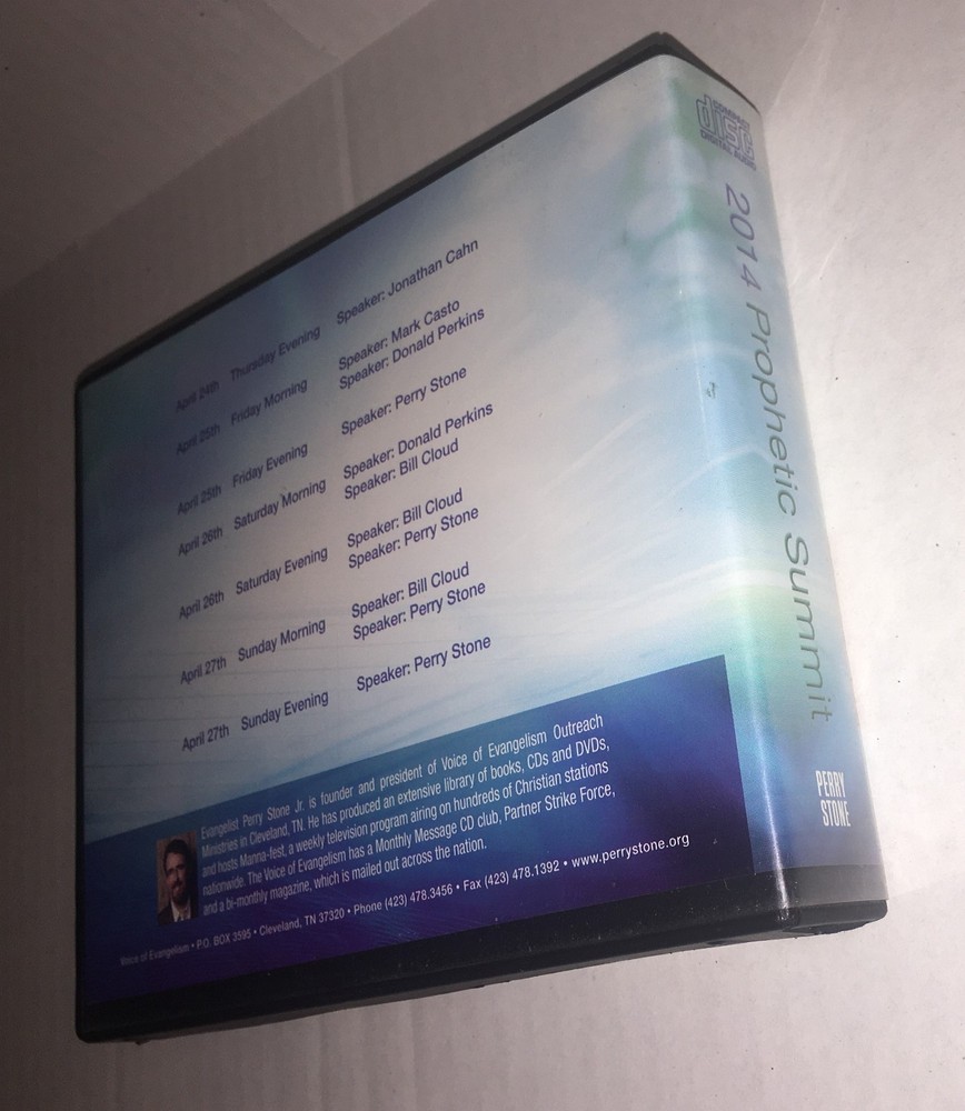 Perry Stone 2014 PROPHETIC SUMMIT Audio 11x CD Set Jonathan Cahn Donald Perkins