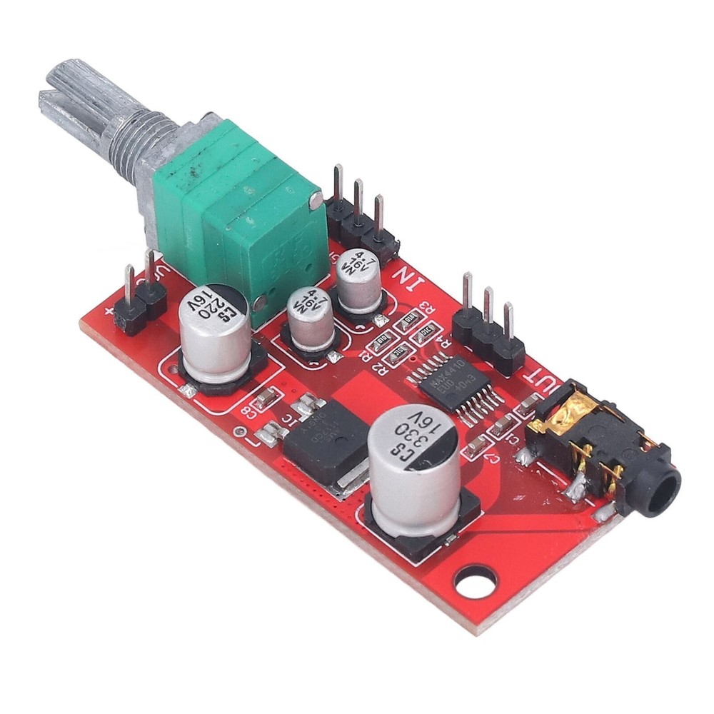 Mini Headphone Amplifier Module 3.5mm Interface Earphone Preamplifier Board DC