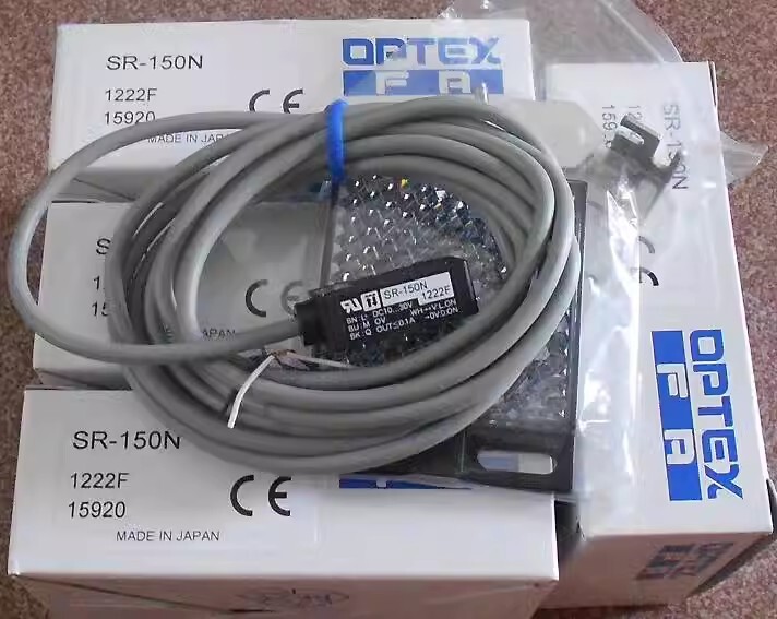 1pcs OPTEX Mirror Reflection Photoelectric Sensor SR-150N