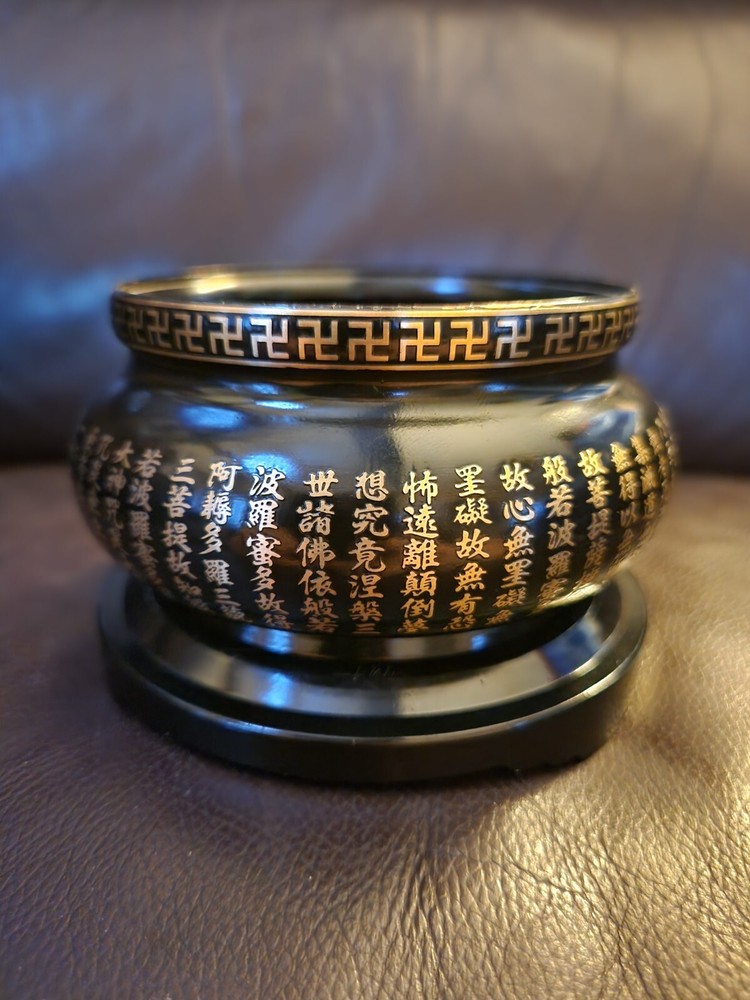 Chinese Buddha Ceramic Incense Burner