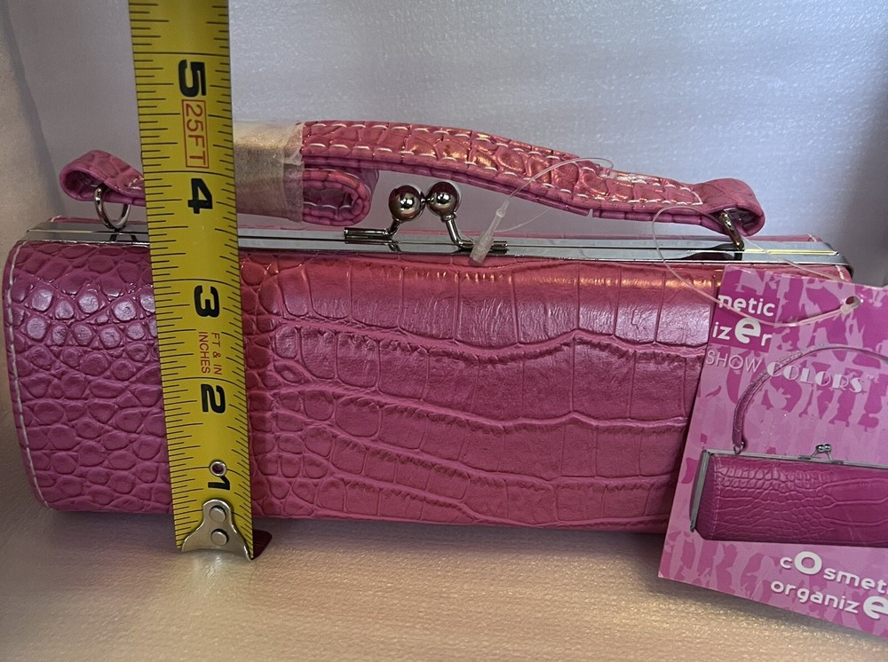 Cosmetic Organizer Pink Small Crossbody