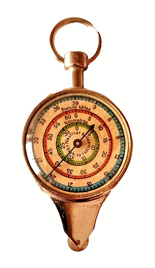 Vintage Pocket Map Measure Opisometer